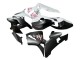 2005-2006 Honda CBR600RR Motorcycle Fairings - Black White with Cherry Blossom Canada for Sale