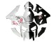 2005-2006 Honda CBR600RR Motorcycle Fairings - Black White with Cherry Blossom Canada for Sale