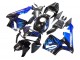 2005-2006 Honda CBR600RR Motorcycle Fairing - Glossy Black Blue Flame Canada for Sale
