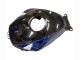 2005-2006 Honda CBR600RR Motorcycle Fairing - Glossy Black Blue Flame Canada for Sale