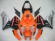 2005-2006 Honda CBR600RR Motorcycle Fairings - Orange Black Silver Canada for Sale