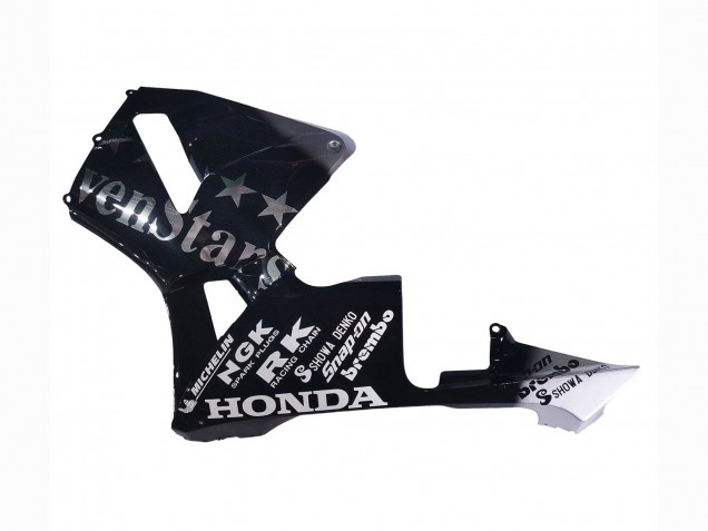 2005-2006 Honda CBR600RR Motorcycle Fairings - Black Silver SevenStars Canada for Sale