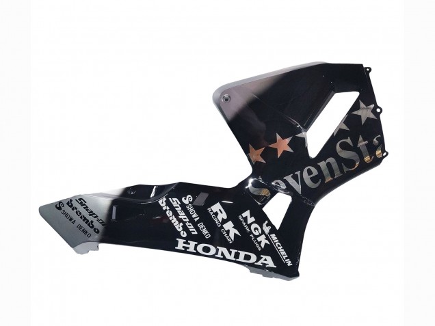 2005-2006 Honda CBR600RR Motorcycle Fairings - Black Silver SevenStars Canada for Sale