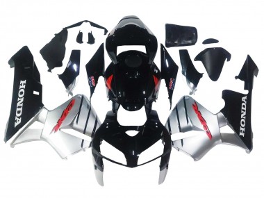 2005-2006 Honda CBR600RR Motorcycle Fairings - Silver Black Canada for Sale