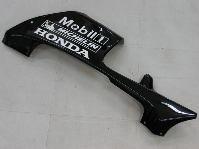 2005-2006 Honda CBR600RR Motorcycle Fairings - Glossy Black White West Canada for Sale