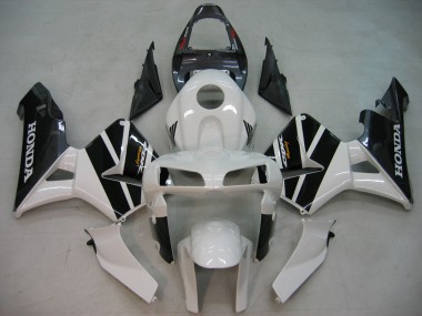 2005-2006 Honda CBR600RR Motorcycle Fairings - Black White Racing Canada for Sale
