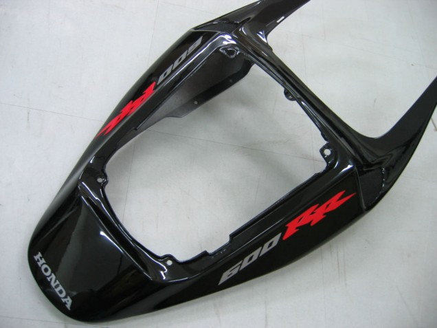 2005-2006 Honda CBR600RR Motorcycle Fairings - Glossy Black Grey Flame Canada for Sale