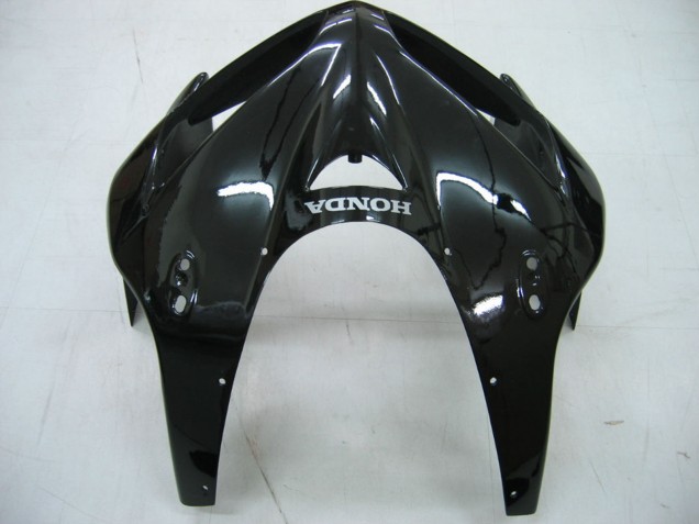 2005-2006 Honda CBR600RR Motorcycle Fairings - Glossy Black Grey Flame Canada for Sale