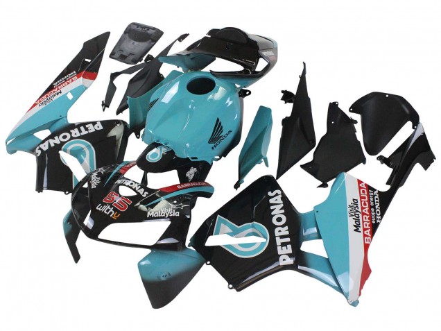 2005-2006 Honda CBR600RR Motorcycle Fairings - Light Blue Black 35 Canada for Sale