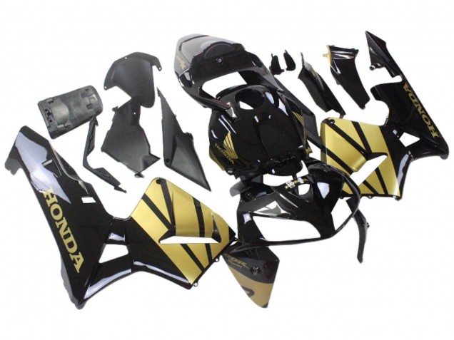 2005-2006 Honda CBR600RR Motorcycle Fairing - Black Gold Canada for Sale