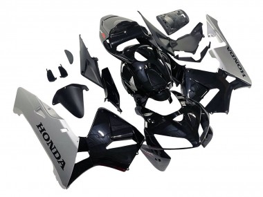 2005-2006 Honda CBR600RR Motorcycle Fairing - Black Silver Canada for Sale