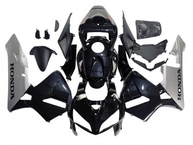 2005-2006 Honda CBR600RR Motorcycle Fairing - Black Silver Canada for Sale