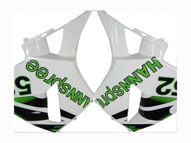2005-2006 Honda CBR600RR Motorcycle Fairings - Green White Black hannspree 52 Canada for Sale
