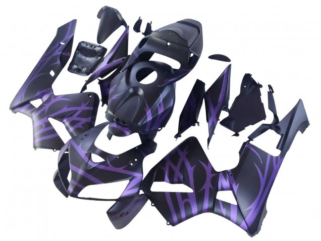2005-2006 Honda CBR600RR Motorcycle Fairings - Matte Black Purple Canada for Sale