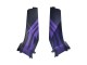 2005-2006 Honda CBR600RR Motorcycle Fairings - Matte Black Purple Canada for Sale