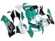 2005-2006 Honda CBR600RR Motorcycle Fairings - Light Green White Glossy Black Joe Rocket Canada for Sale