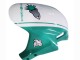 2005-2006 Honda CBR600RR Motorcycle Fairings - Light Green White Glossy Black Joe Rocket Canada for Sale
