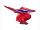 2005-2006 Honda CBR600RR Motorcycle Fairings - Red Blue Black Canada for Sale
