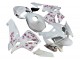 2005-2006 Honda CBR600RR Motorcycle Fairings - White with Cherry Blossom Canada for Sale