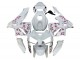 2005-2006 Honda CBR600RR Motorcycle Fairings - White with Cherry Blossom Canada for Sale