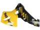 2005-2006 Honda CBR600RR Motorcycle Fairings - Yellow Black Repsol Canada for Sale