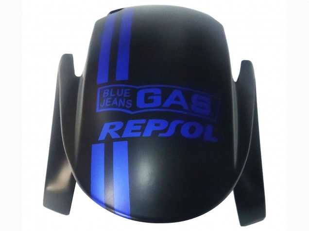 2007-2008 Honda CBR600RR Motorcycle Fairings - Matte Black Blue Repsol Canada for Sale
