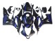 2007-2008 Honda CBR600RR Motorcycle Fairings - Matte Black Blue Repsol Canada for Sale