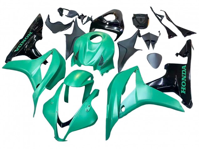 2007-2008 Honda CBR600RR Bike Fairings - Green Glossy Black Canada for Sale