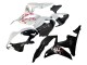 2007-2008 Honda CBR600RR Motorcycle Fairings - White Cherry Blossom Glossy Black Split Canada for Sale