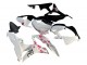 2007-2008 Honda CBR600RR Motorcycle Fairings - White Cherry Blossom Glossy Black Split Canada for Sale