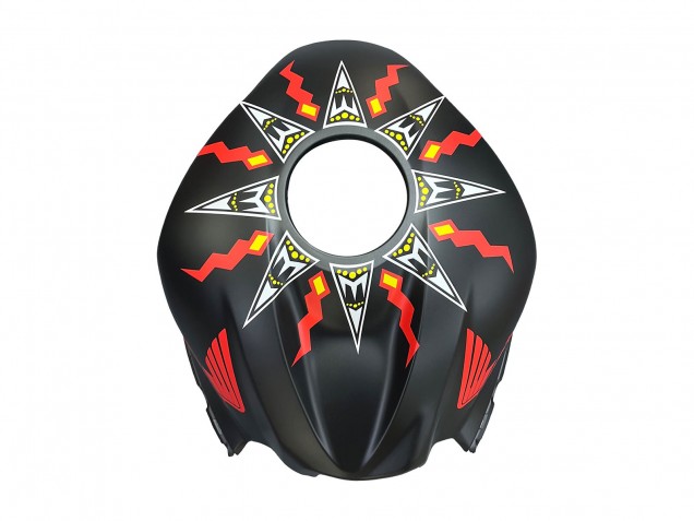 2007-2008 Honda CBR600RR Motorcycle Fairings - Matte Black Orange Red Rossi Repsol 46 Canada for Sale