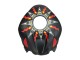 2007-2008 Honda CBR600RR Motorcycle Fairings - Matte Black Orange Red Rossi Repsol 46 Canada for Sale