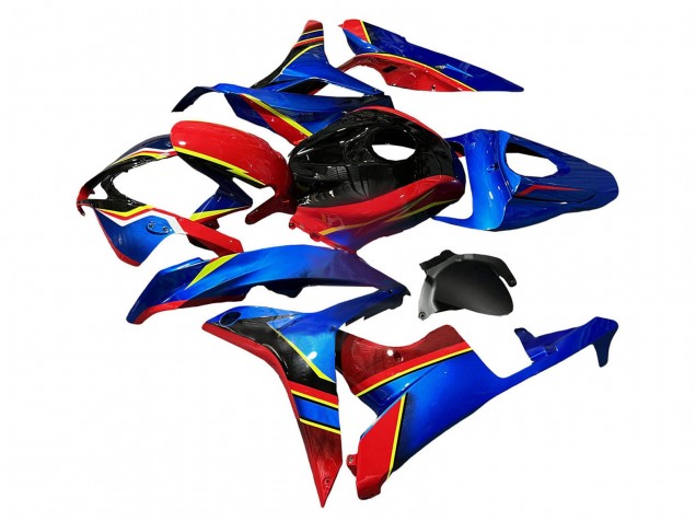 2007-2008 Honda CBR600RR Motorcycle Fairings - Blue Red Yellow Glossy Black Canada for Sale