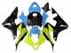 2007-2008 Honda CBR600RR Motorcycle Fairings - Blue Yellow Glossy Black Canada for Sale