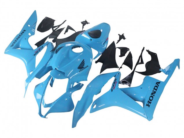 2007-2008 Honda CBR600RR Motorcycle Fairings - Light Blue Racing Canada for Sale