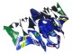 2007-2008 Honda CBR600RR Motorcycle Fairings - Blue Green MoviStar Castrol Canada for Sale