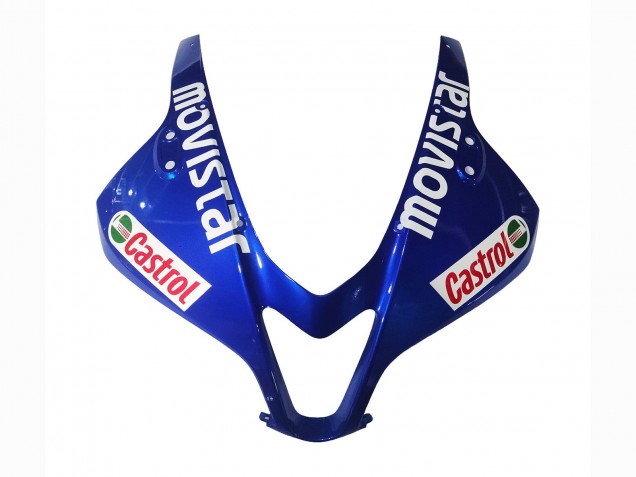 2007-2008 Honda CBR600RR Motorcycle Fairings - Blue Green MoviStar Castrol Canada for Sale