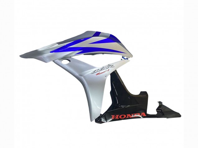 2007-2008 Honda CBR600RR Motorcycle Fairings - Silver Blue Glossy Black Racing Canada for Sale