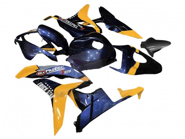 2007-2008 Honda CBR600RR Motorcycle Fairings - Orange Dark Blue Trick Star 06 Canada for Sale