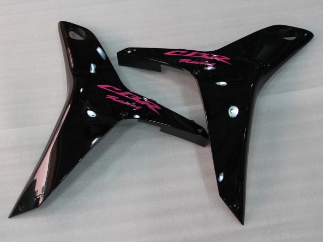 2007-2008 Honda CBR600RR Motorcycle Fairings - Pink Glossy Black Racing Canada for Sale