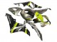 2007-2008 Honda CBR600RR Motorcycle Fairings - Grey Fluorescent Yellow Shark Canada for Sale