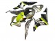 2007-2008 Honda CBR600RR Motorcycle Fairings - Grey Fluorescent Yellow Shark Canada for Sale
