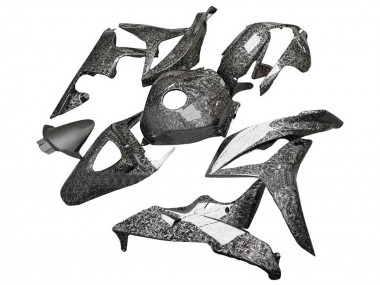 2007-2008 Honda CBR600RR Motorcycle Fairings - Black Forged Carbon Fiber Canada for Sale