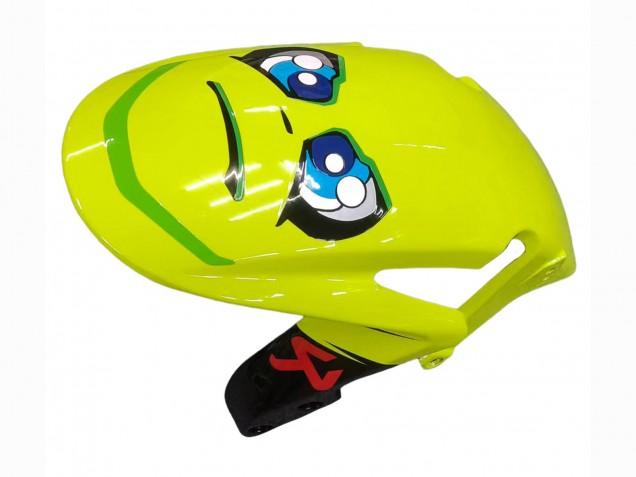 2007-2008 Honda CBR600RR Motorcycle Fairings - Green Yellow Glossy Black Shark 46 Canada for Sale
