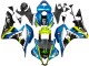 2007-2008 Honda CBR600RR Motorcycle Fairings - Green Yellow Glossy Black Shark 46 Canada for Sale