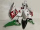 2007-2008 Honda CBR600RR Motorcycle Fairings - White Green Red Castrol Canada for Sale