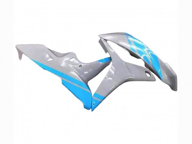 2007-2008 Honda CBR600RR Motorcycle Fairings - Glossy Grey Light Blue Canada for Sale