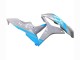 2007-2008 Honda CBR600RR Motorcycle Fairings - Glossy Grey Light Blue Canada for Sale