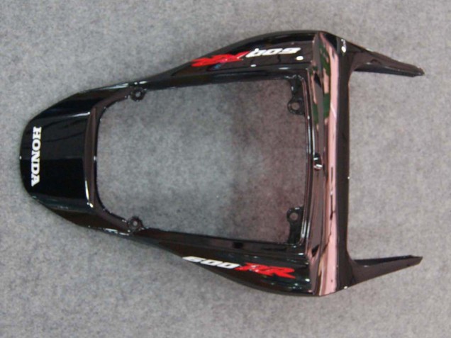 2007-2008 Honda CBR600RR Motorcycle Fairings - Glossy Black Orange Flame Canada for Sale