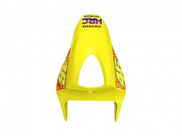 2007-2008 Honda CBR600RR Motorcycle Fairings - Yellow Orange Glossy Black Rossi Repsol Canada for Sale